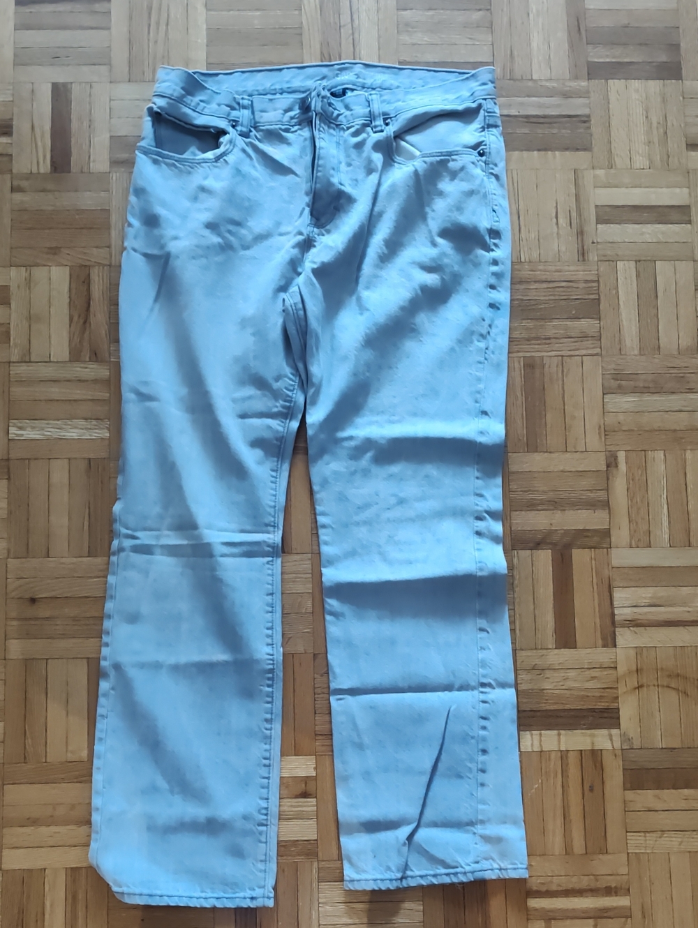 gap Light grey Straight Leg Jeans